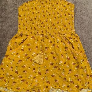 Floral romper size large